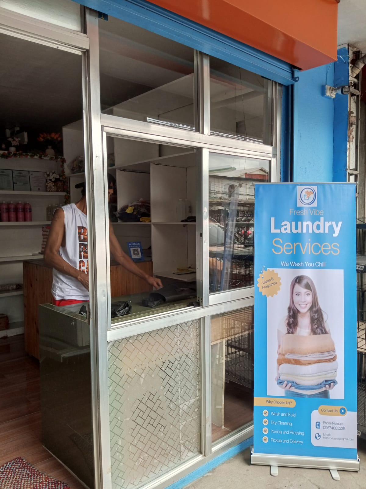 Freshvibe Laundry Storefront